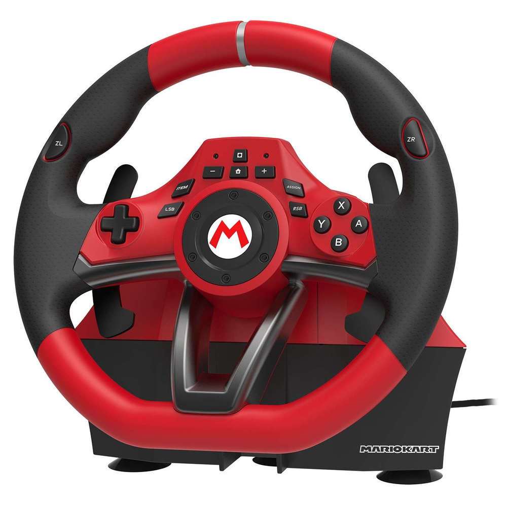 Nintendo Switch Руль Hori Mario Kart racing wheel pro Deluxe (NSW-228U) #1