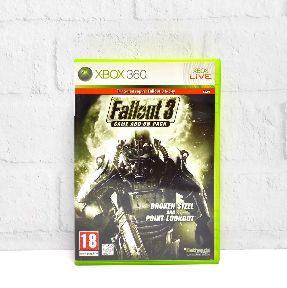 Fallout 3 Game Add On Pack Видеоигра на диске Xbox 360 #1