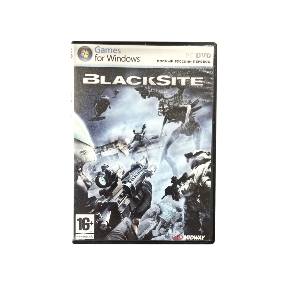 Игра Игра PC DVD BlackSite: Area 51 (Хоррор, Шутер, 2009) (PC, Windows, Русская версия)  #1