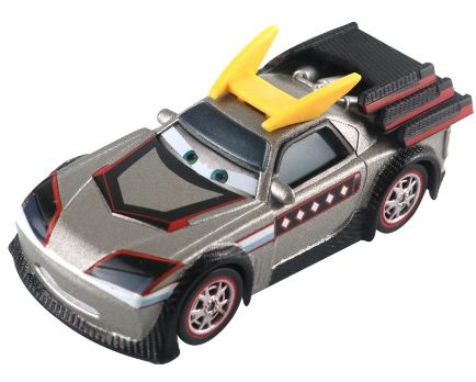 Коллекционная литая металлическая машинка из мультфильма "Тачки 2" (Cars) гонщик Тачки 3  #1