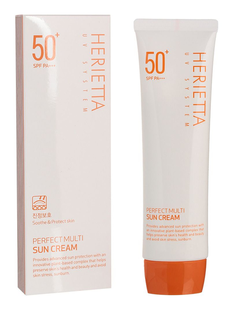 WELCOS Kwailnara Солнцезащитный крем Herietta Perfect Multi Sun Cream SPF50 + PA +++, 90г  #1