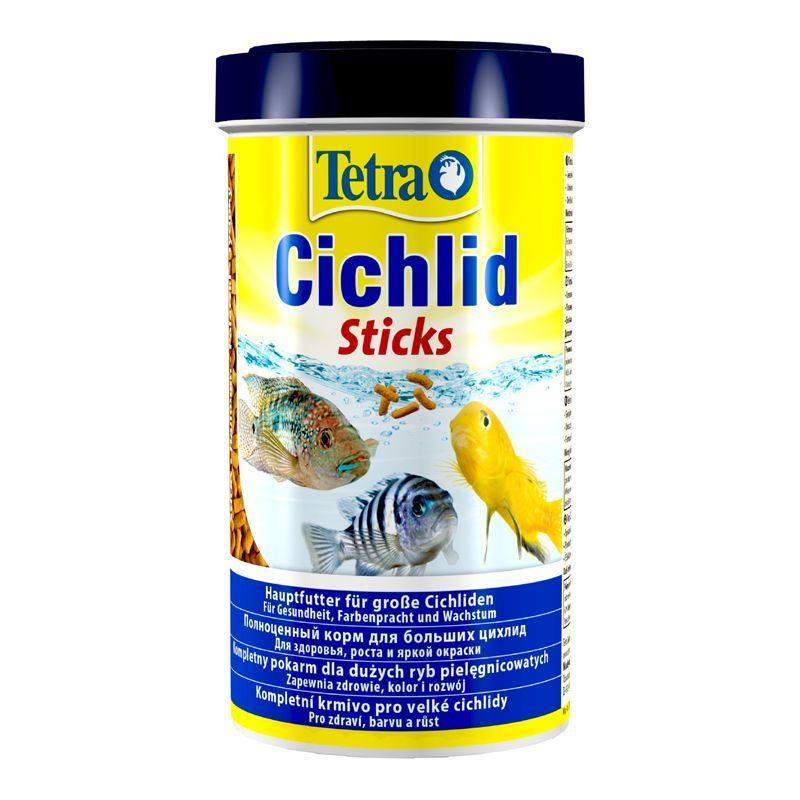 Корм для рыб TETRA Cichlid Sticks для всех видов цихлид в палочках 500мл  #1