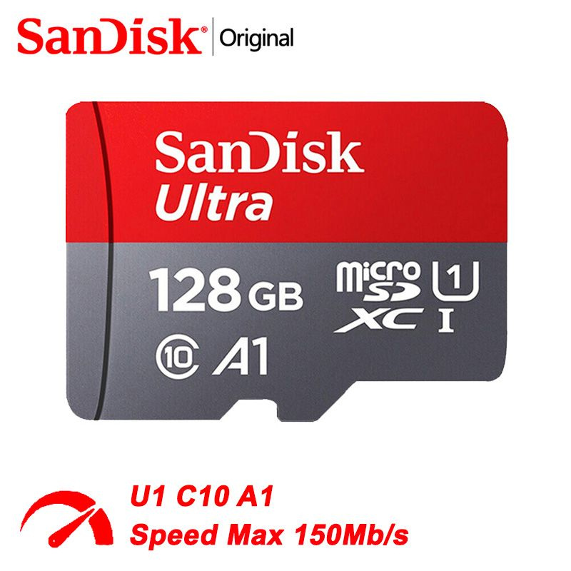 SanDisk Карта памяти Ultra 128 ГБ (SDSQUAB-128G) #1