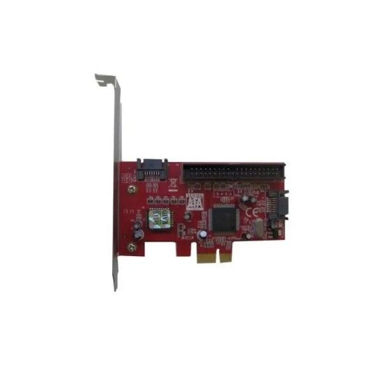 Контроллер PCI Espada PCIE004 (RTL) PCI-Ex1, SATA-II 300, 2 port-int/UltraATA133,1-port, SATA RAID  #1