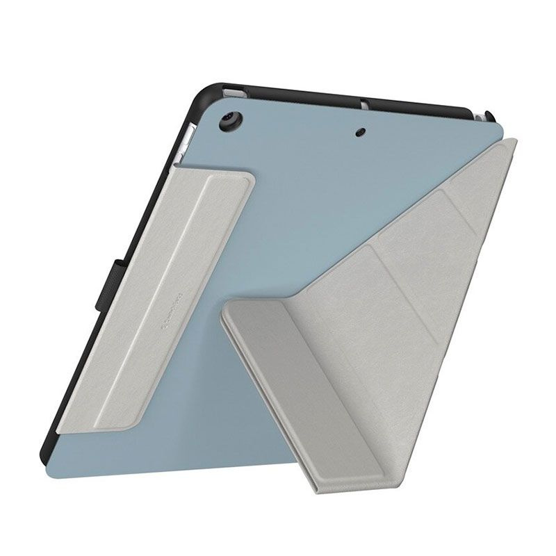 Гибридный чехол-подставка SwitchEasy Origami для iPad 10,2" (2019 2021) (Изысканный голубой / Exquisite #1