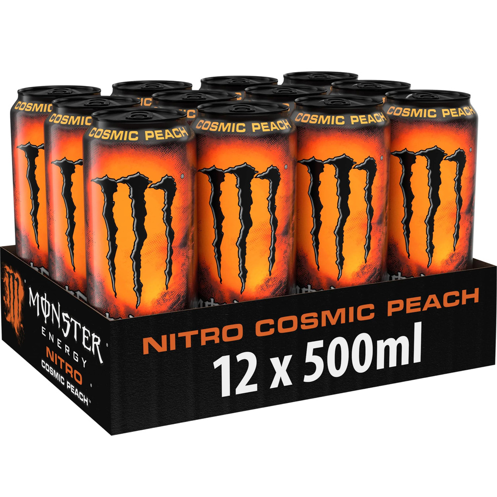 Monster Energy NITRO COSMIC PEACH / Ирландия 12 шт. х 500 мл.. #1