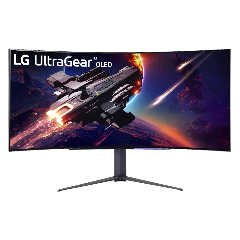 LG 45" Монитор 45GR95QE-B, черный #1