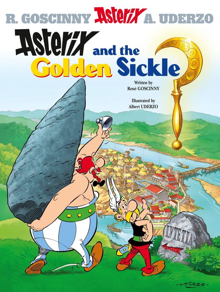 Asterix and The Golden Sickle. Комикс / La Serpe dor. Астерикс и Золотой Серп / Книга на Английском | #1