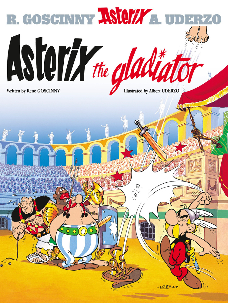 Asterix The Gladiator. Комикс / Asterix Gladiateur. Астерикс-Гладиатор / Книга на Английском | Госинни #1