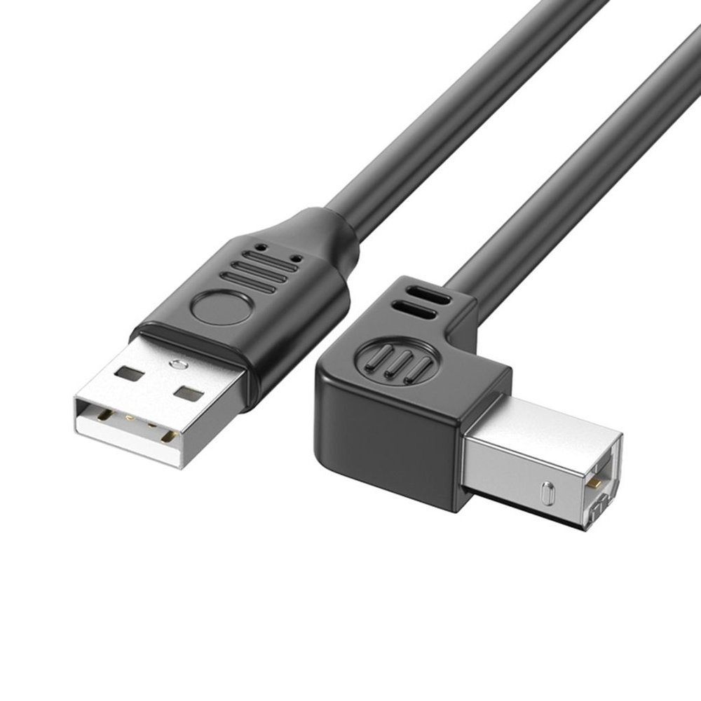 USB-кабель для принтера (угловой) 1.5м - правый разъем #1