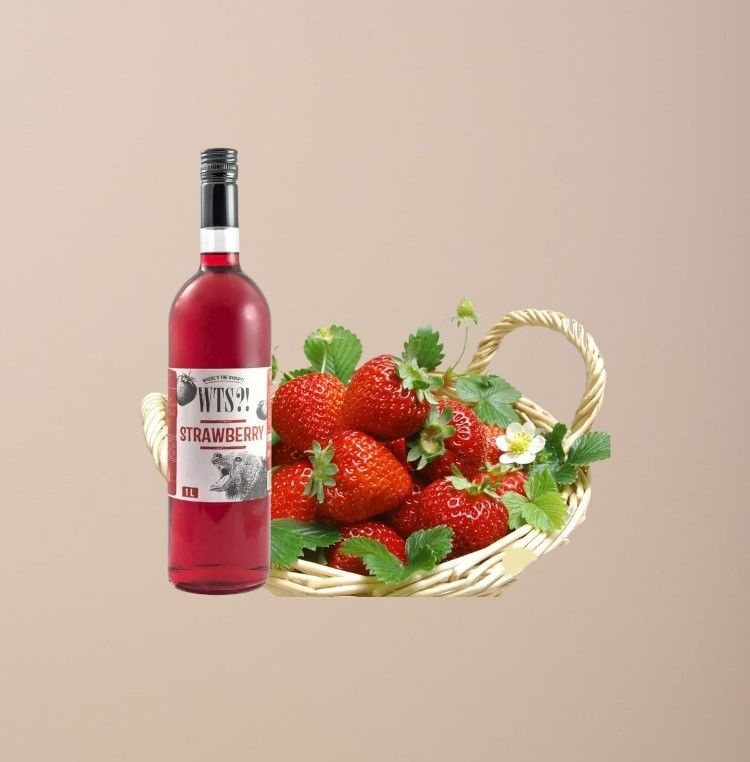 Сироп "WTS?!" Strawberry (Клубника) 1 л. #1