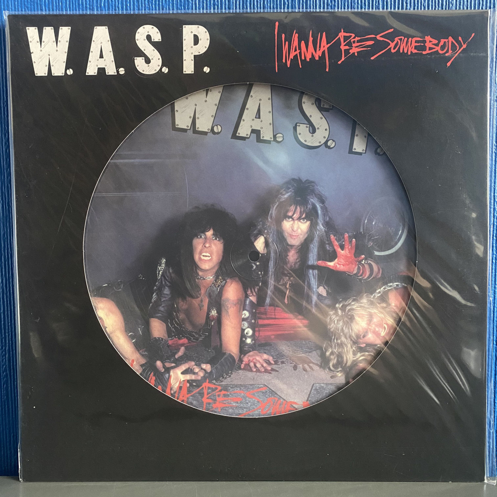 W.A.S.P. I Wanna Be Somebody. 1984 (2022) maxi-single Запечатанная виниловая пластинка  #1