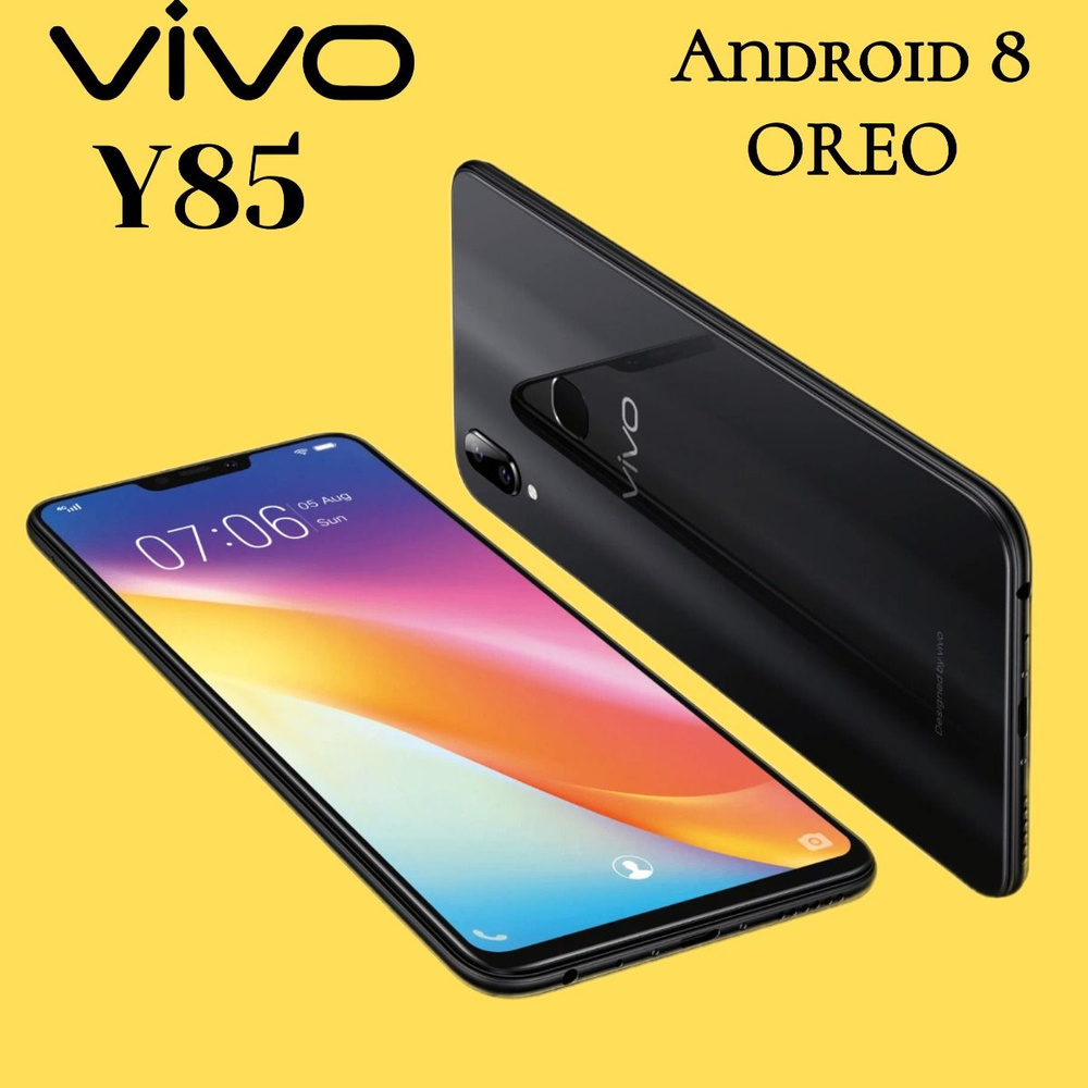 Vivo Смартфон Y85 4/64 ГБ, черный #1