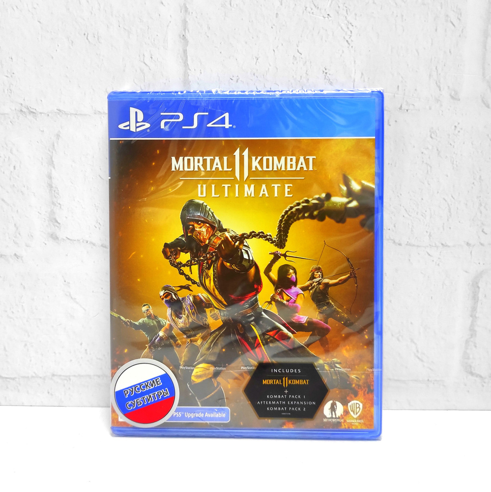 Mortal Kombat 11 Ultimate Русские субтитры Видеоигра на диске PS4 / PS5  #1