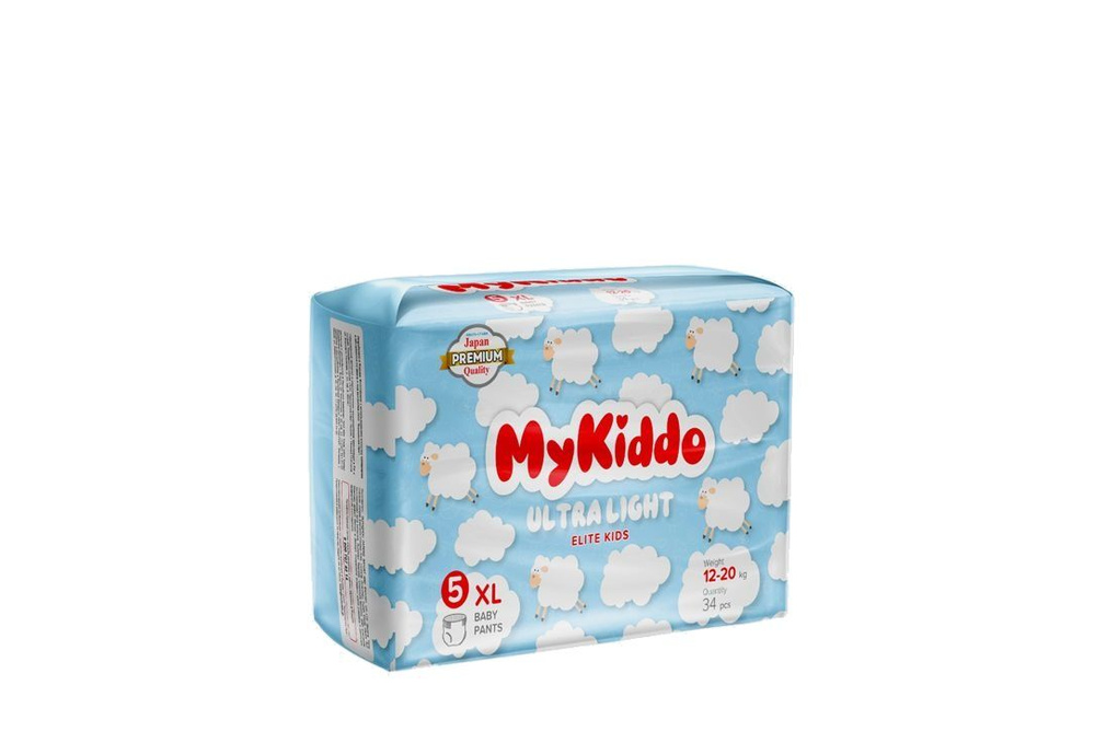 Подгузники-трусики MyKiddo Elite Kids 12-20 кг, 34 мл #1