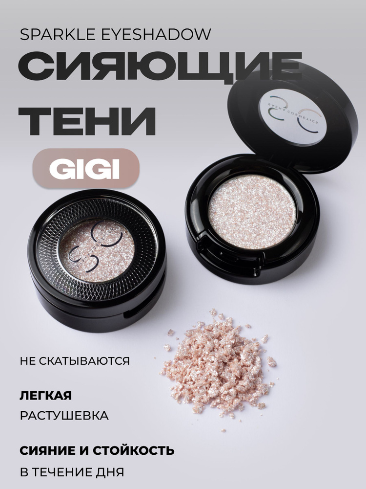 Тени Спаркл для век блестящие Sasha cosmetics #1