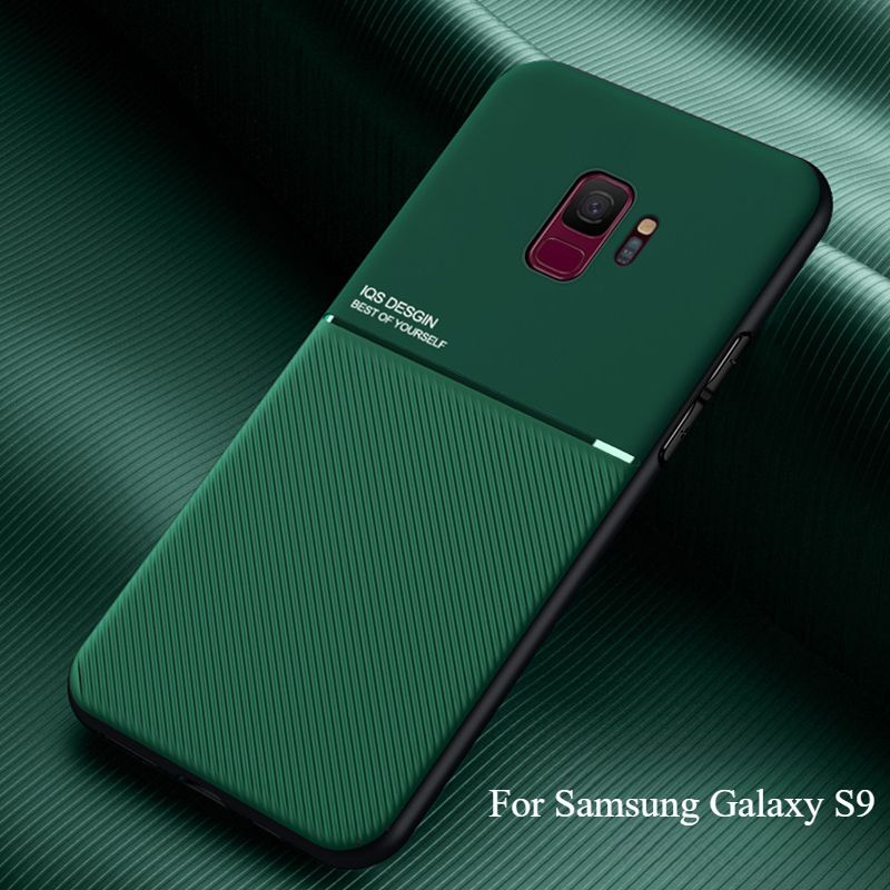 FASNYA Чехол из деловой кожи для Samsung Galaxy S9 (Самсунг Галакси C9) с магнитным автомобильным держателем, #1