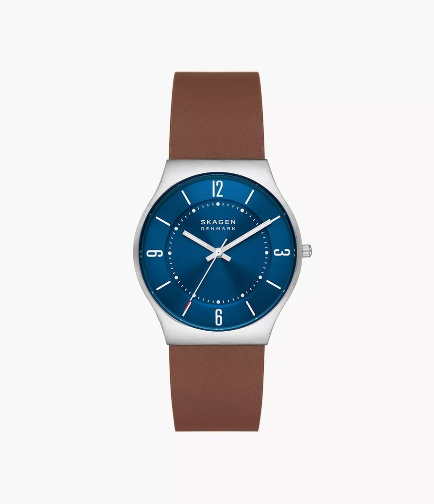 Кварцевые брендовые наручные часы Skagen Grenen #1