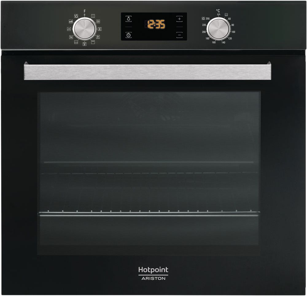 Hotpoint  духовой шкаф FA5 841 JH BL HA Black #1