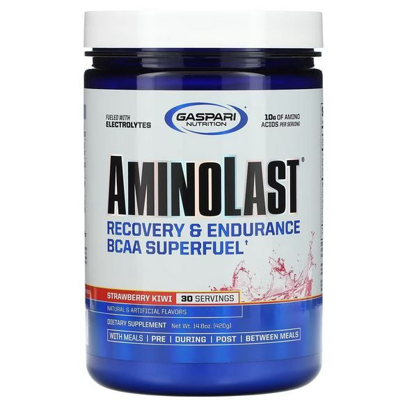 Gaspari Nutrition АминоЛаст 420 гр Клубника - киви #1