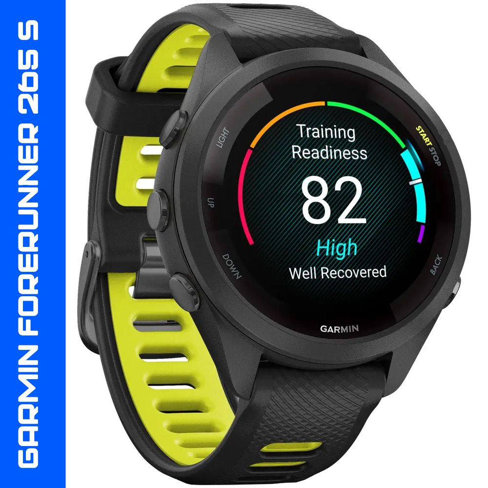 Умные часы Watch Garmin Forerunner 265S, Black, черный #1