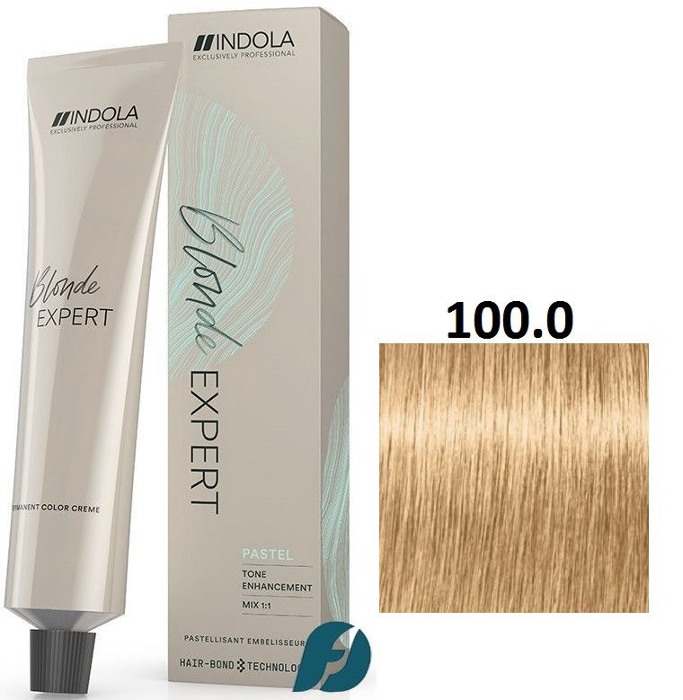 Indola Professional Blonde Expert Highlift 100.0 Перманентный крем-краситель для волос Ультра блонд натуральный, #1