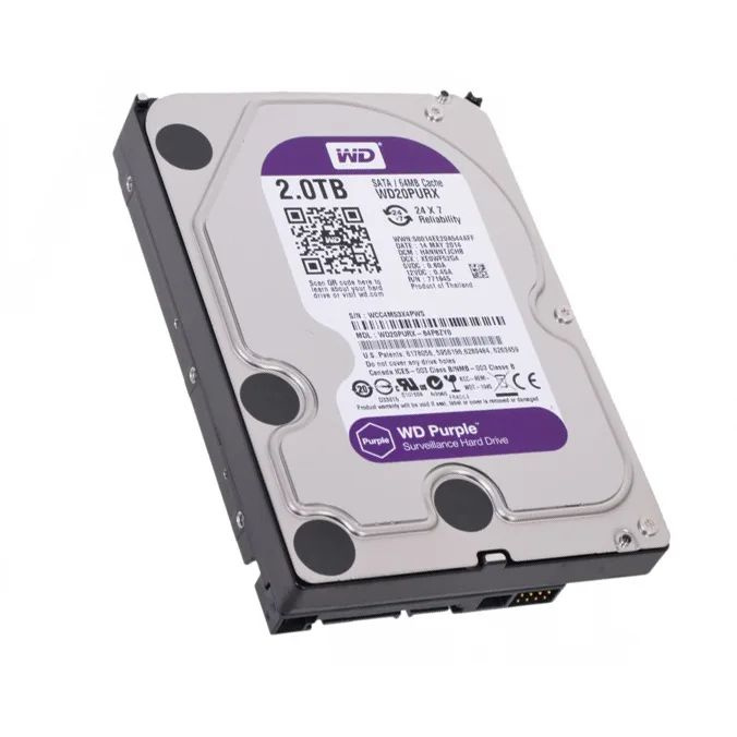 Western Digital 2 ТБ Внутренний жесткий диск (WD20PURX  refresh)  #1