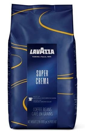 Lavazza Super Crema кофе в зернах 1 кг пакет #1