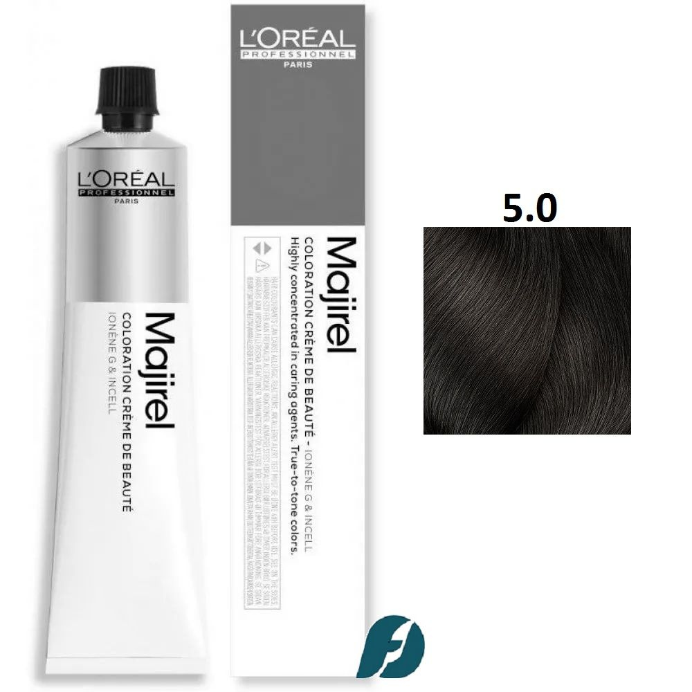 L'Oreal Professionnel MAJIREL 5.0 Крем-краска для волос cветлый шатен глубокий, 50мл  #1