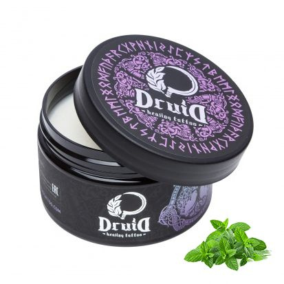 Масло для тату Druid Butter TrefOil Spring Series - Ментол, 250мл #1