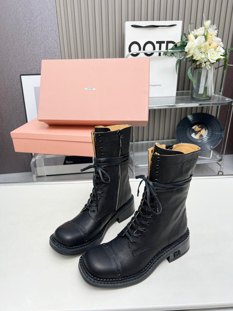 Ботинки Miu Miu Cozy Boots #1