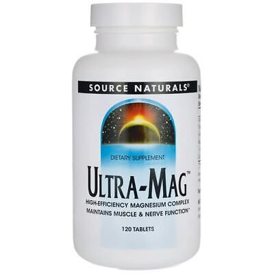 Source Naturals Ultra-Mag 120 tablets, Магниевый комплекс с витамином B6, 120 таблеток  #1