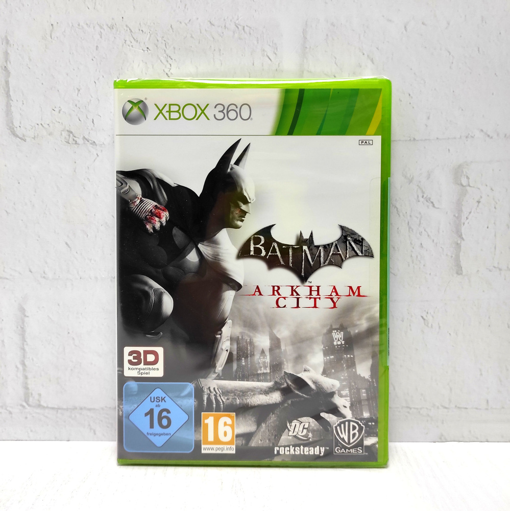 Batman Arkham City Аркхем Сити ENG Видеоигра на диске Xbox 360 #1