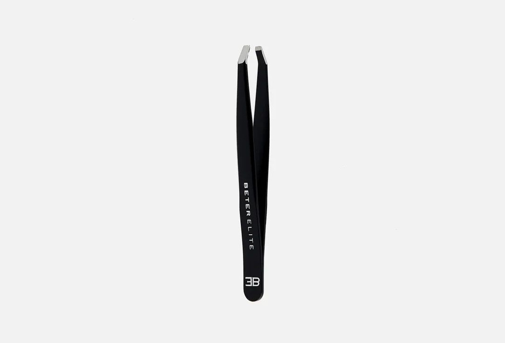 Пинцет для бровей Beter ELITE Varnished tweezers, straight/crab tip #1