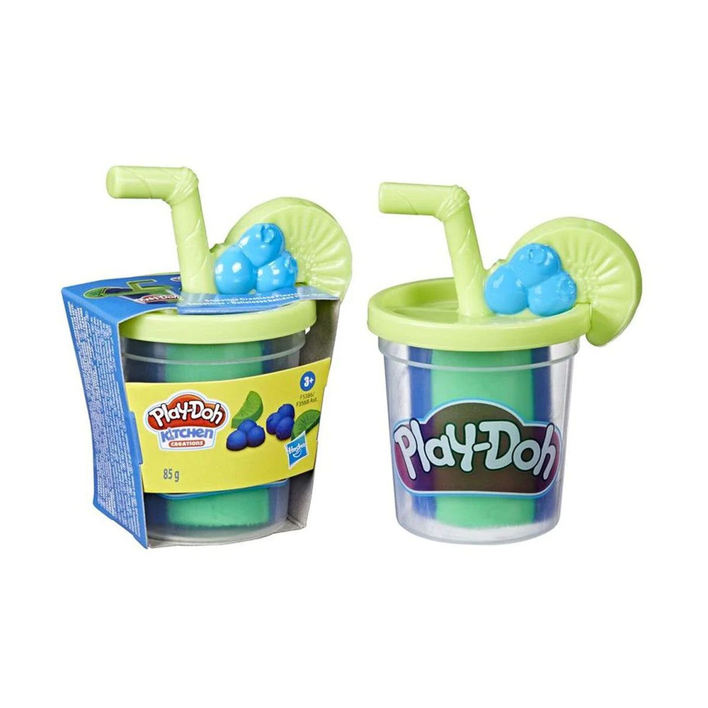 Игровой набор Hasbro Play Doh Набор Смузи зелёный синий F3568EU2 (F5386)  #1