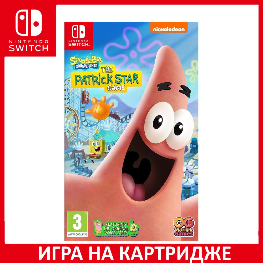 Игра SpongeBob SquarePants The Patrick Star Game (Губка Боб Квадратные Штаны Игра Патрика Стара) Switch #1