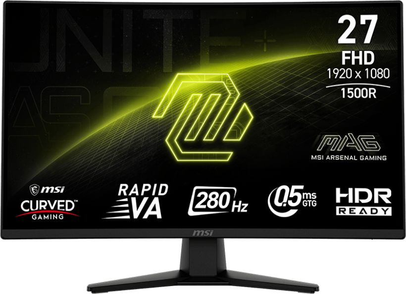 MSI 27" Монитор 9S6-3CE31T-012, черный #1