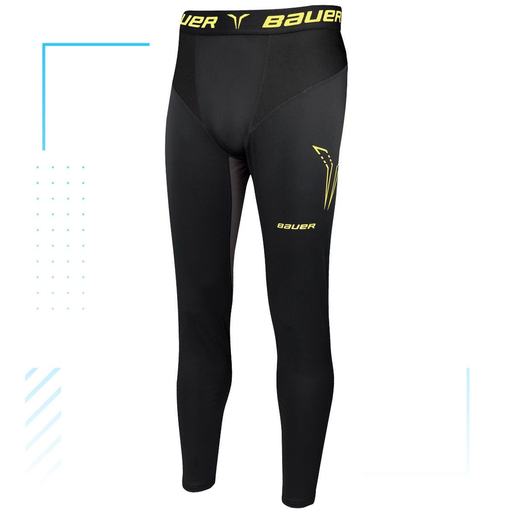 Хоккейное белье (брюки) BAUER S17 PREMIUM COMPRESSION BL PANT JR (M) #1