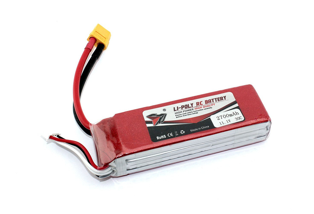 Аккумулятор Li-Pol 11.1V 803496 2700mah разъем XT60-Plug #1