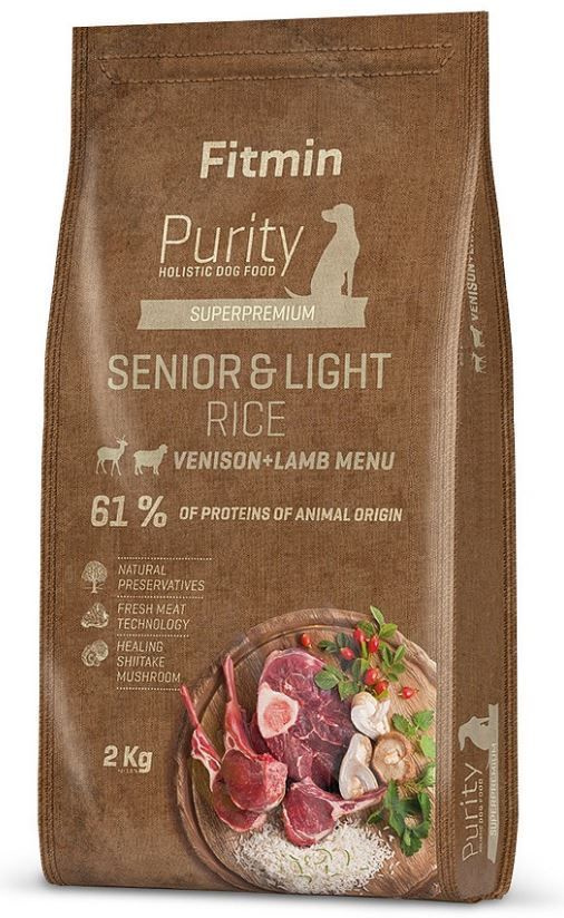 Фитмин Fitmin PURITY SENIOR & LIGHT GRAIN FREE ALL BREEDS Для взрослых с избыточным весом и пожилых собак #1