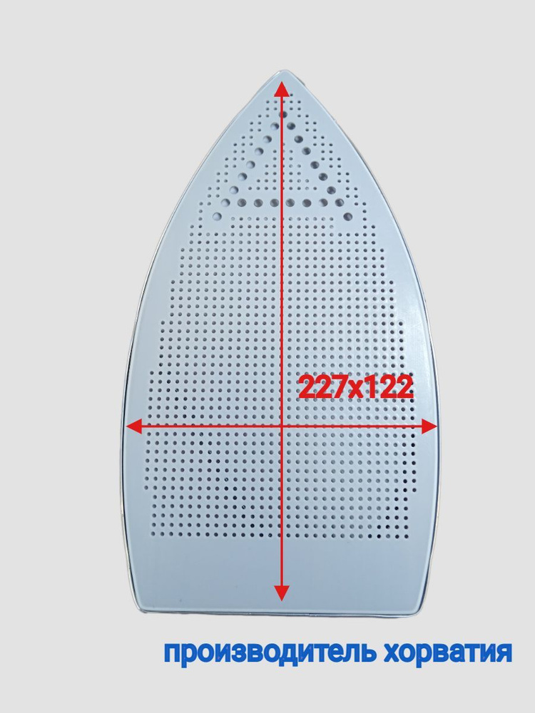 Накладка для утюга FS-454 LELIT 227х122 #1