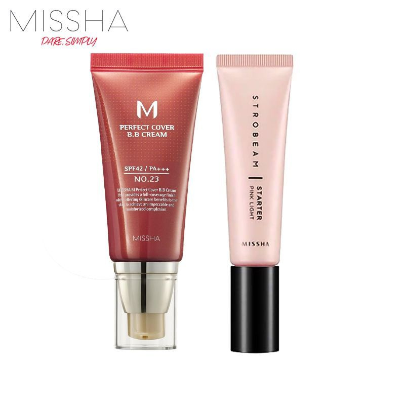 MISSHA Тональный ББ крем для лица M Perfect Cover BB Cream 50 мл SPF42/PA+++,23# Natural Beige  #1