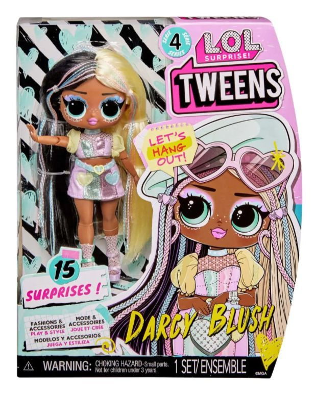 L.O.L. SURPRISE - кукла LOL Tweens Darcy Blush серия 4, 588740 #1