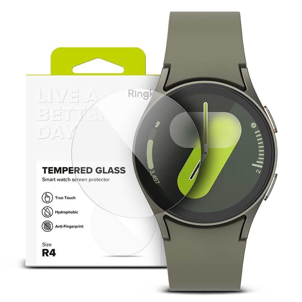 Защитное стекло Ringke Tempered Glass для Galaxy Watch 4 - 5 - 6 - 7 - FE (40 mm) - Прозрачный - 4шт #1