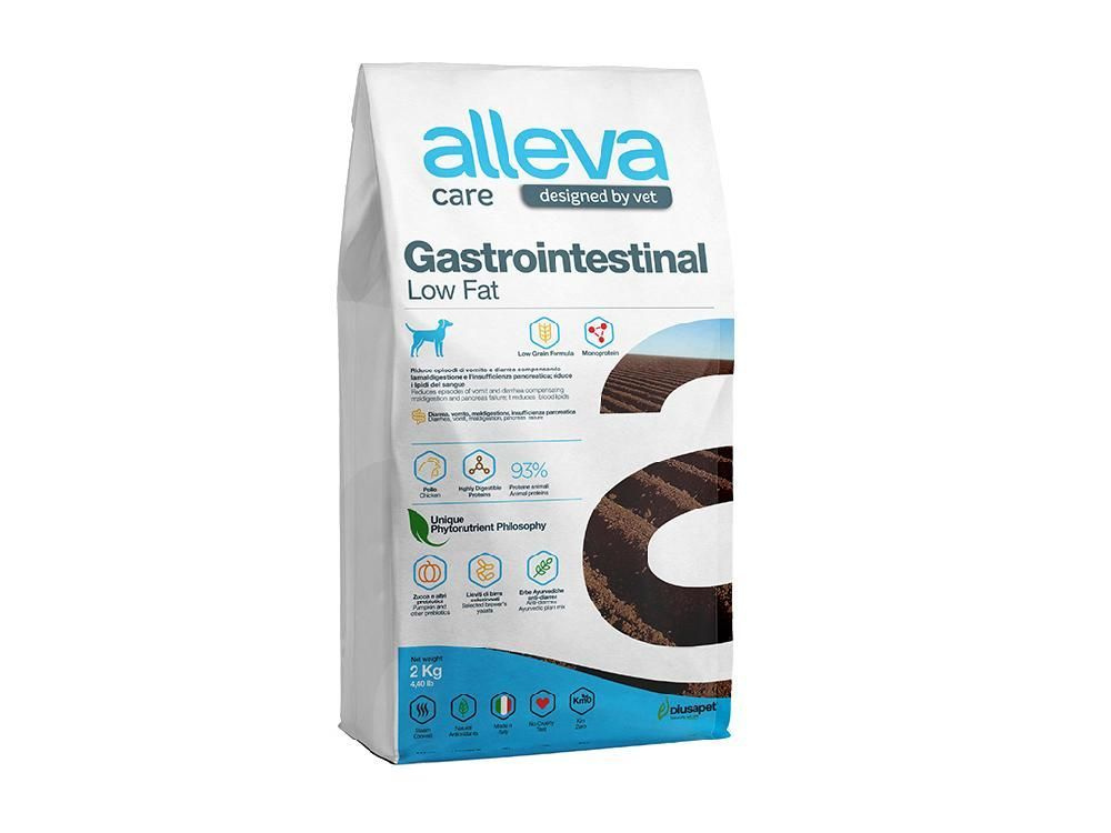 Alleva Care Gastrointestinal Low Fat сухой лечебный корм для собак всех возрастов при нарушениях пищеварения #1