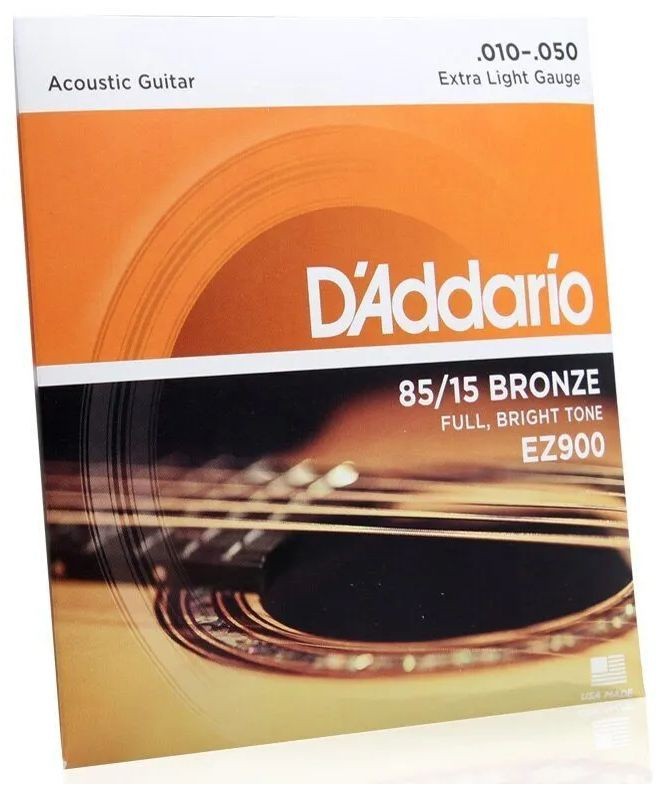 D'Addario Струны для гитары акустической металлические комплект 6 шт EZ900  #1