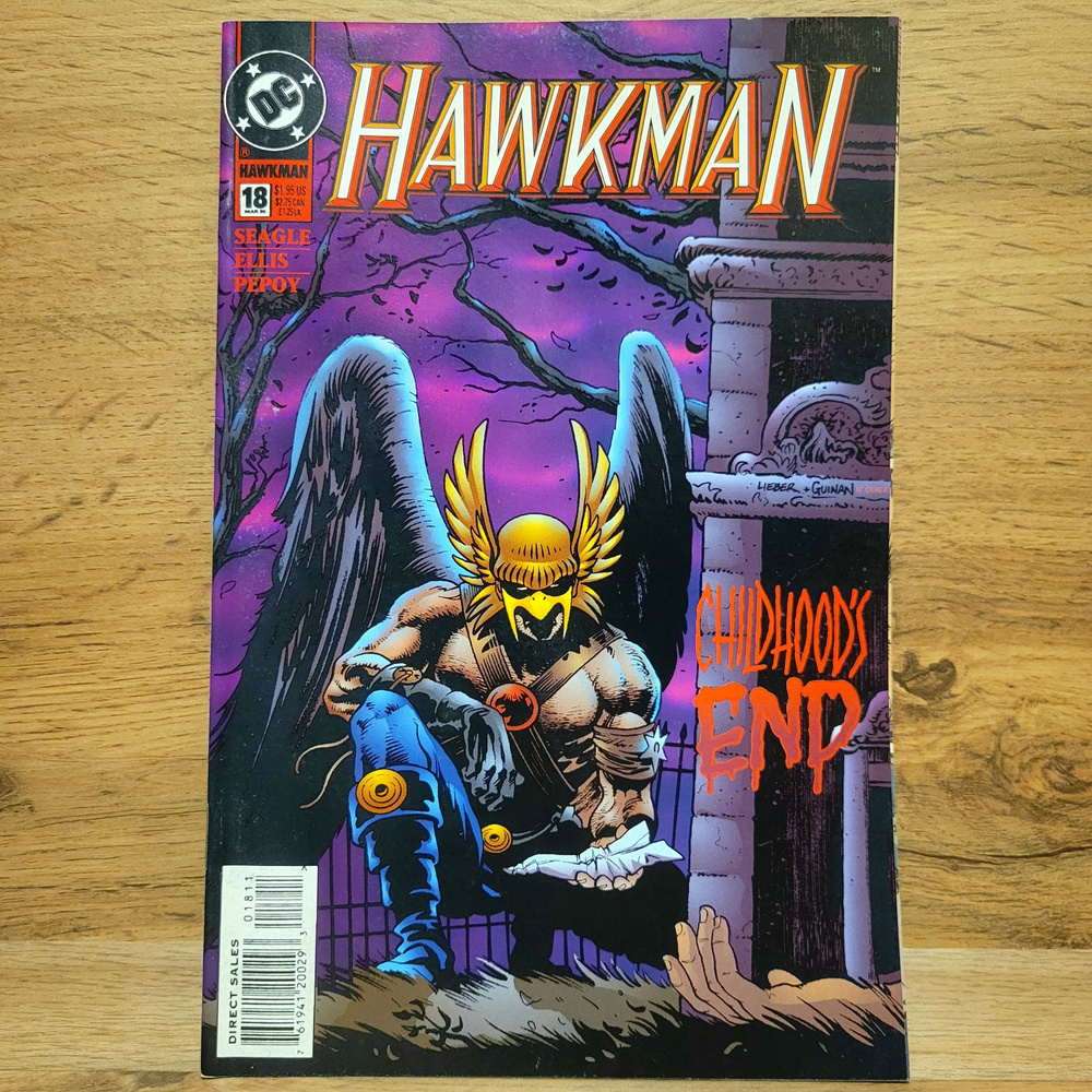 Ретро Комикс Hawkman #18. 1995 Год. | Lee #1