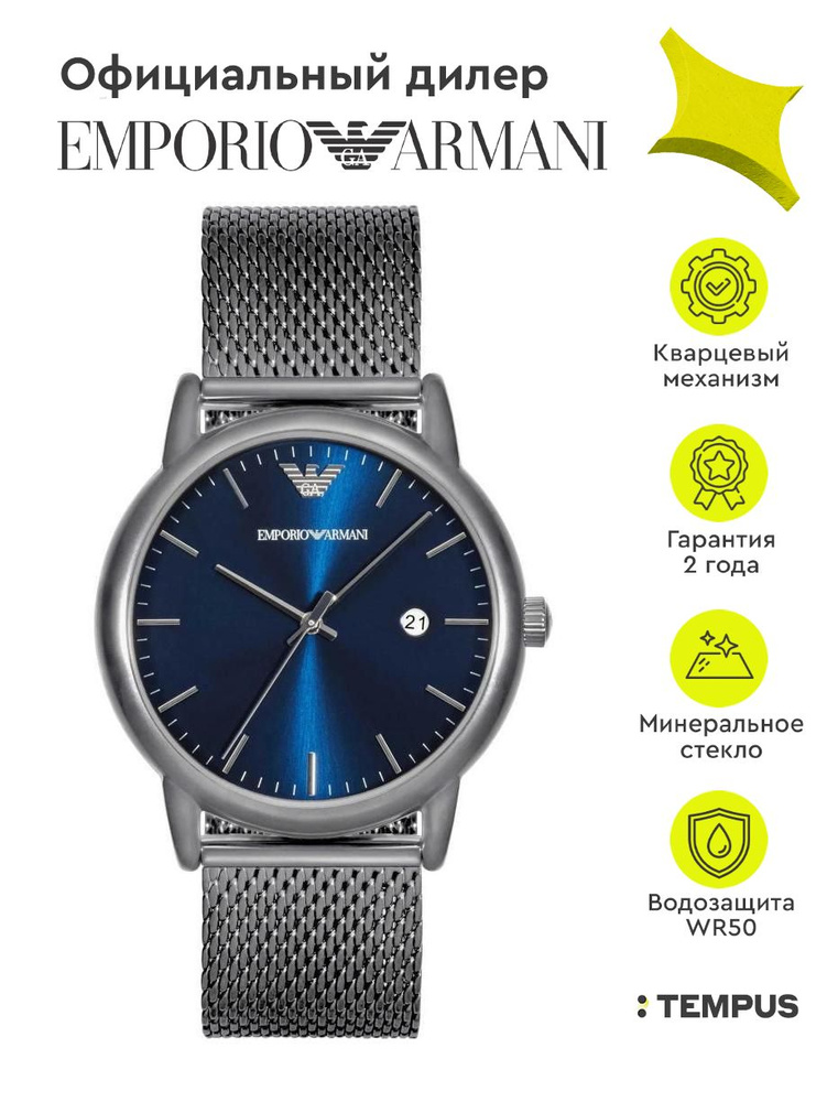 Мужские наручные часы Emporio Armani Classics AR11053 #1