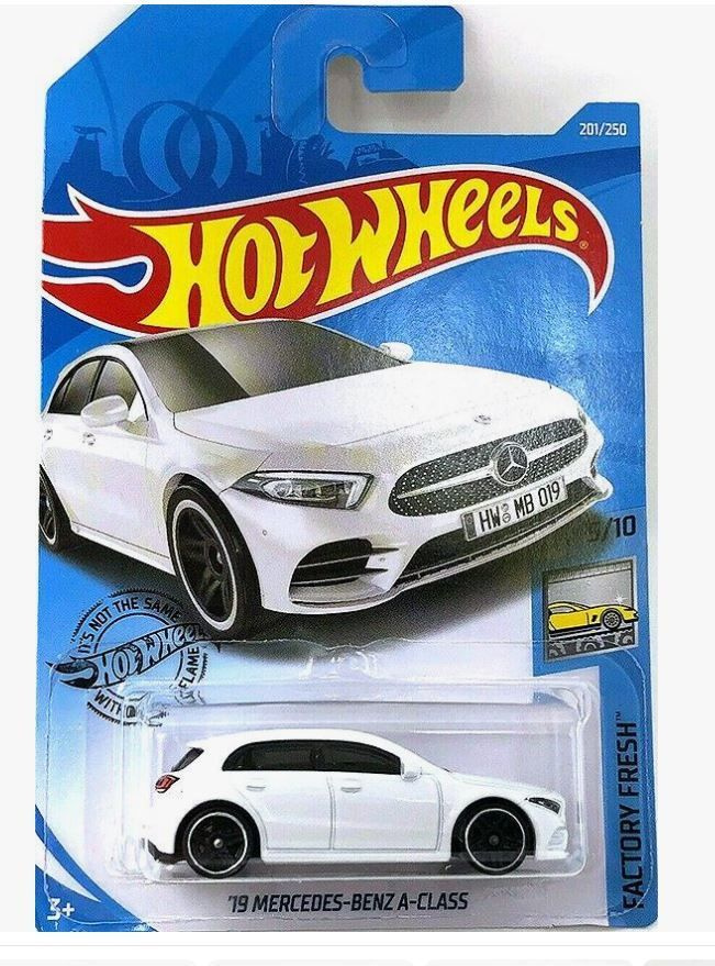 Машинка Hot Wheels 19 Mersedez Benz A-Class / HW FACTORY FRESH / Хот Вилс #1