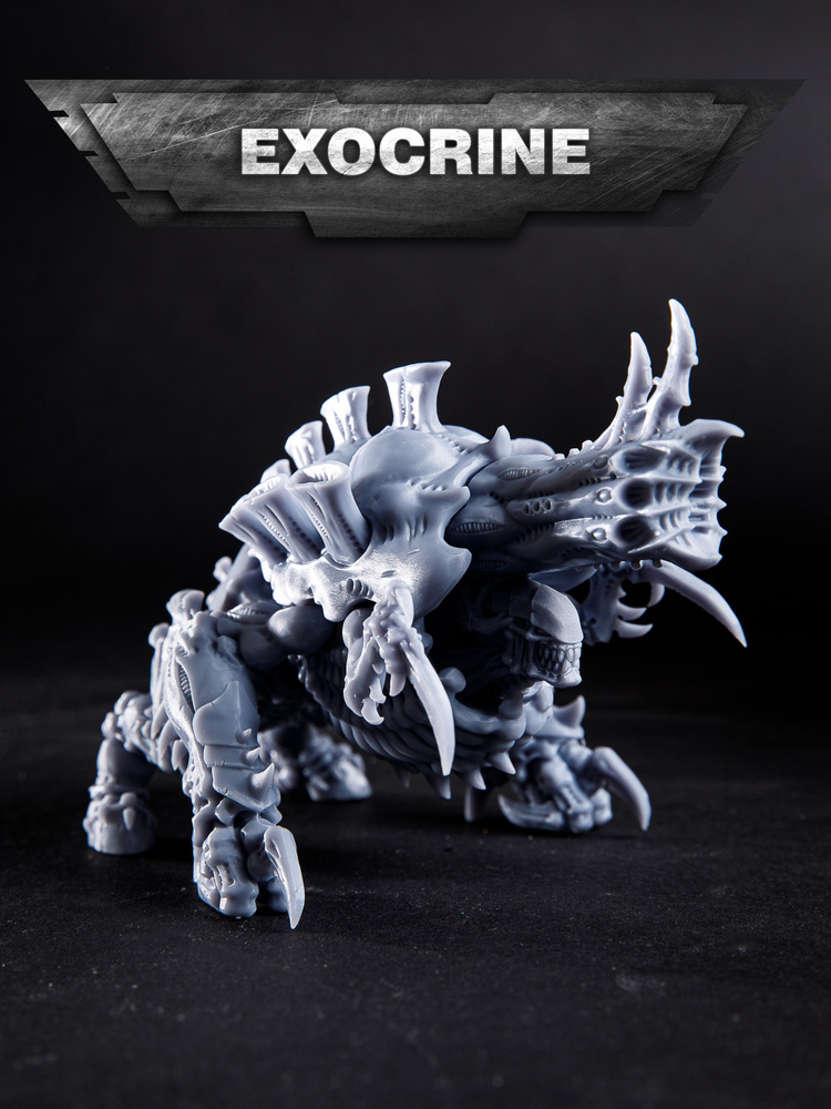 Exocrine Tyranids Экзокрин Тираниды миниатюра для настольной игры Warhammer 40000  #1